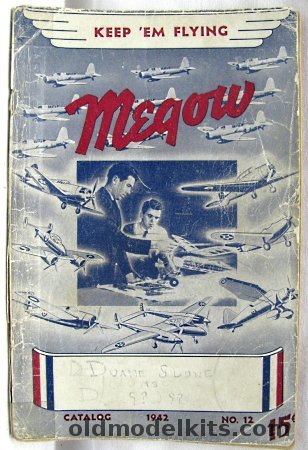 Megow 1942 Megow Catalog Number 12 - 128 Pages plastic model kit